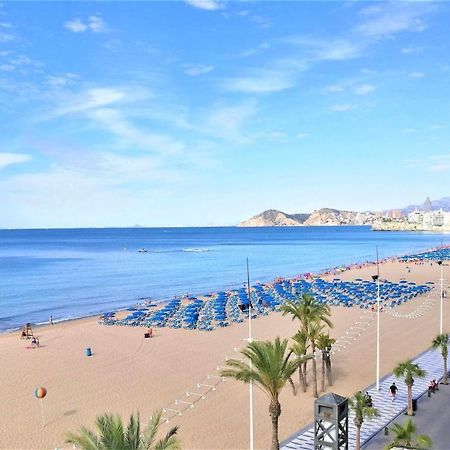 Primera Linea De Playa Frente Al Mar Benidorm Buitenkant foto