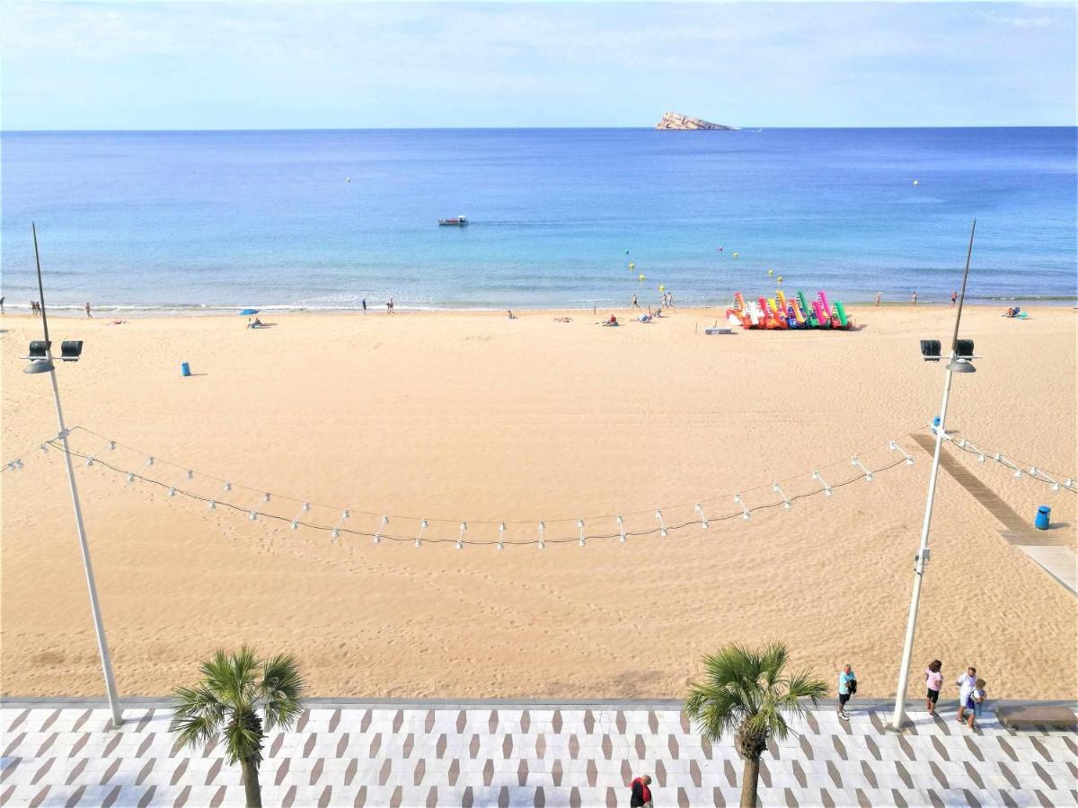 Primera Linea De Playa Frente Al Mar Benidorm Buitenkant foto